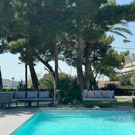 Zoza Luxury Isthmia By The Sea With Private Pool