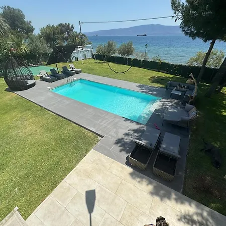 Zoza Luxury Isthmia By The Sea With Private Pool Vila Kalamáki