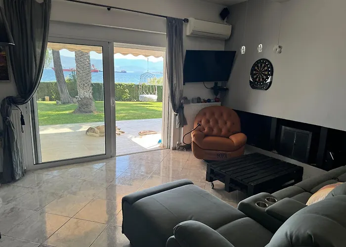 Zoza Luxury Isthmia By The Sea With Private Pool Βίλα *